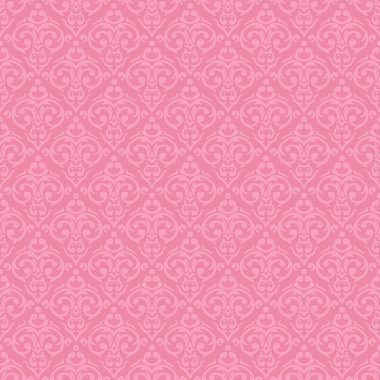 Dikişsiz Barok damask arka plan