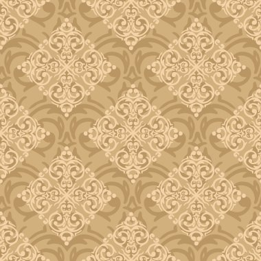 Dikişsiz Barok damask arka plan