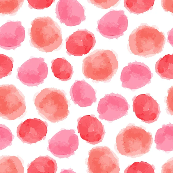 Watercolor dots background — Stock Vector