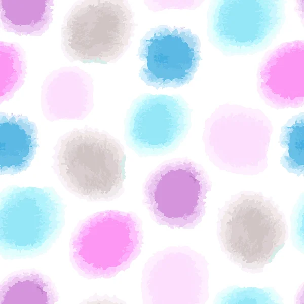 Watercolor dots background — Stock Vector