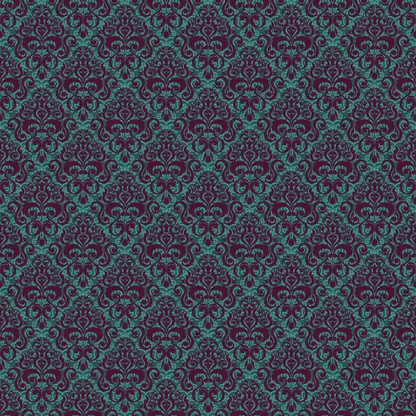 Damas baroque fond de luxe — Image vectorielle