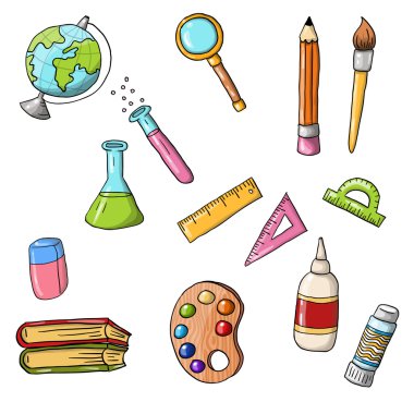 okul simgelerine geri dön