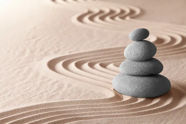 Zen meditation garden — Stock Photo, Image