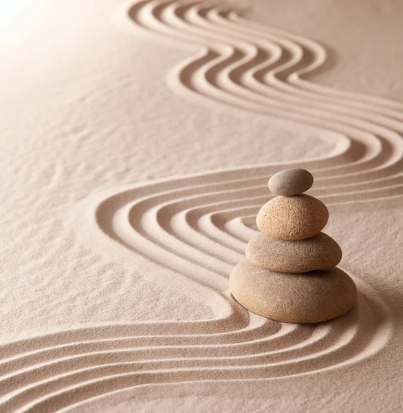 Meditatie Zen-tuin — Stockfoto