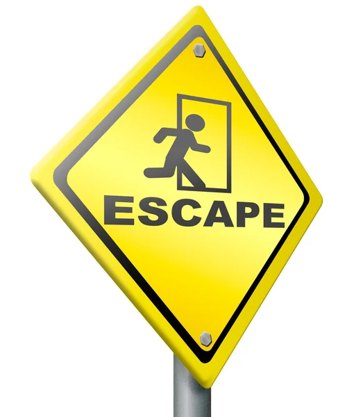 Ruta de escape — Foto de Stock