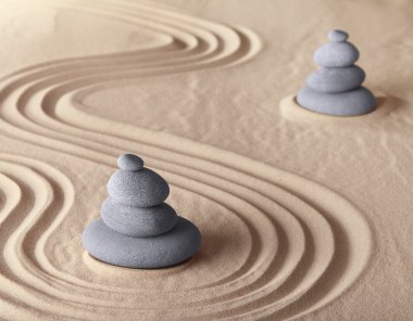 Zen meditasyon Bahçesi