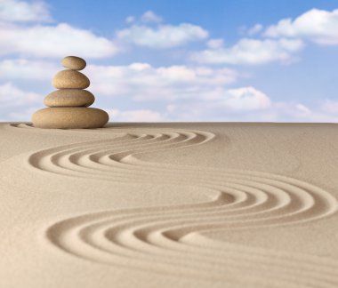 Zen meditasyon Bahçesi