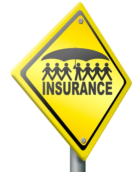 Liv eller hälsa försäkringen — Stockfoto