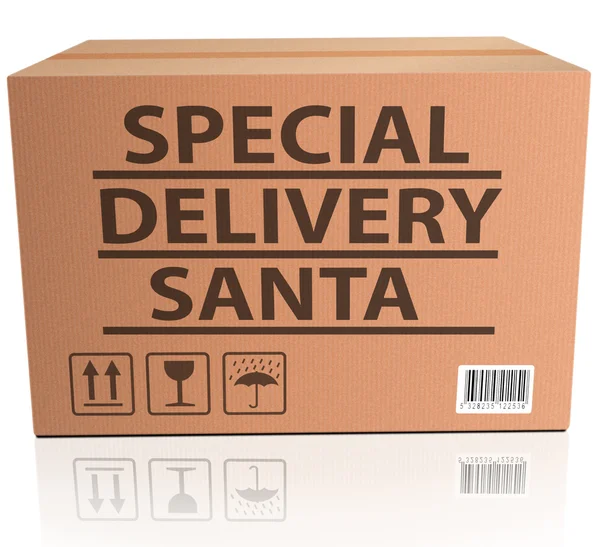 Santa Special delivery — Zdjęcie stockowe