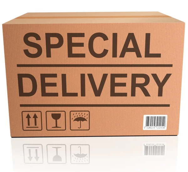 Special delivery — Zdjęcie stockowe