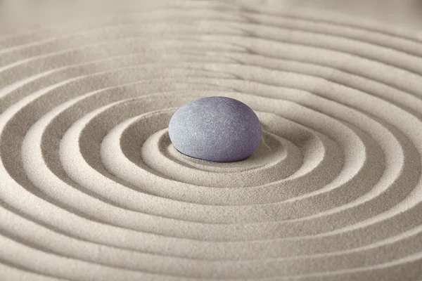 Andliga zen garden — Stockfoto