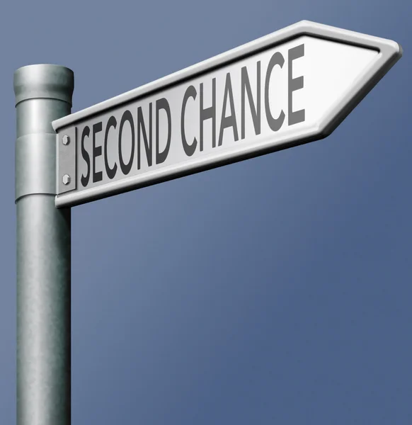 Second chance — Stock Photo, Image