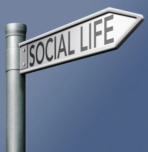 Socialt liv — Stockfoto