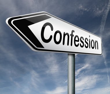 Confession clipart