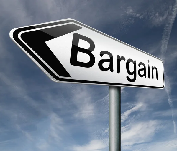 Bargain — Stock Photo, Image