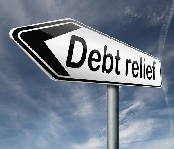 Debt relief — Stock Photo, Image