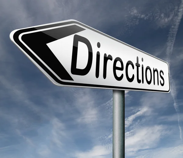 Find directions — Stock Photo, Image