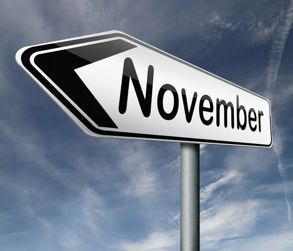 November — Stock Photo, Image