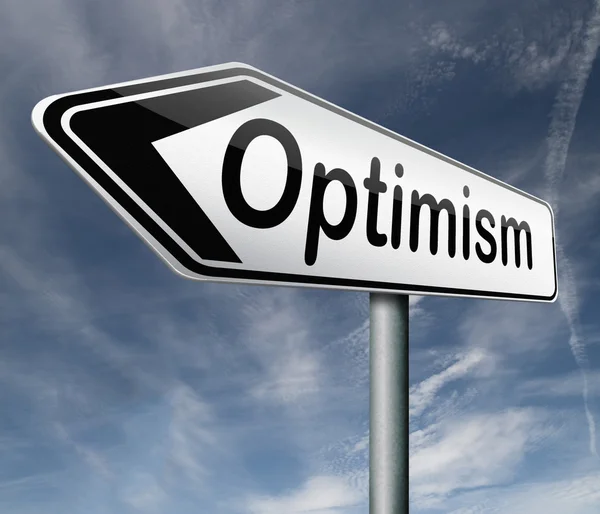 Оптимизм и позитивное мышление — стоковое фото