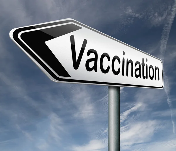 疫苗接种 — 图库照片