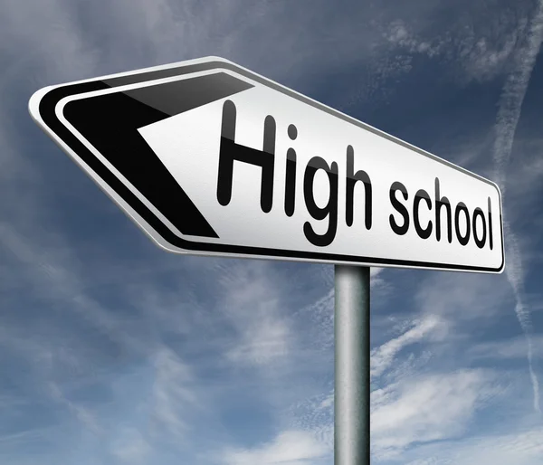 High school — Stock Photo, Image