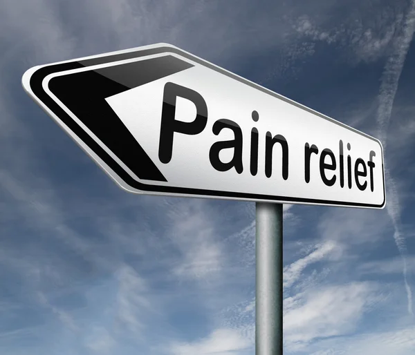 Alívio da dor — Fotografia de Stock