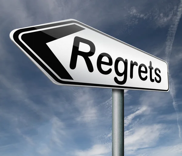 Regret — Stock Photo, Image