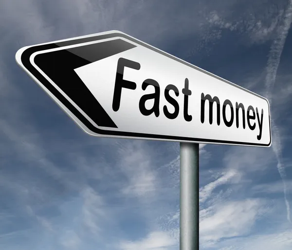 Fast money — Stock Photo, Image