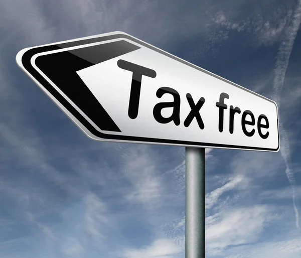 Tax free — Stock Photo, Image