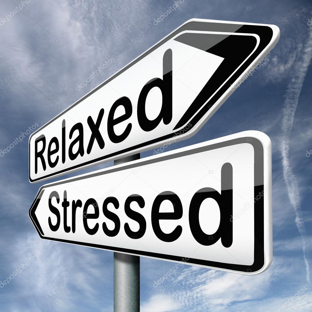 Stressed or relaxed