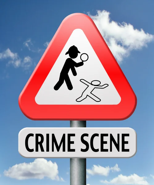 Crime investigation — Stock Photo, Image