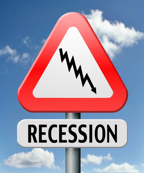 Recession — Stock Photo, Image