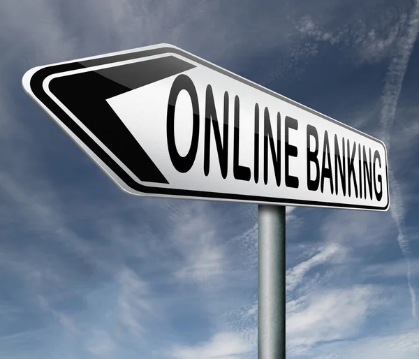 Bankowości online — Zdjęcie stockowe