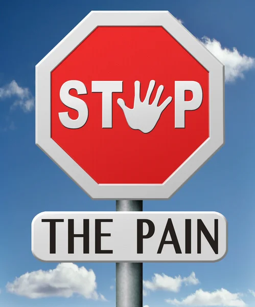 Uśmierzenie bólu — Zdjęcie stockowe