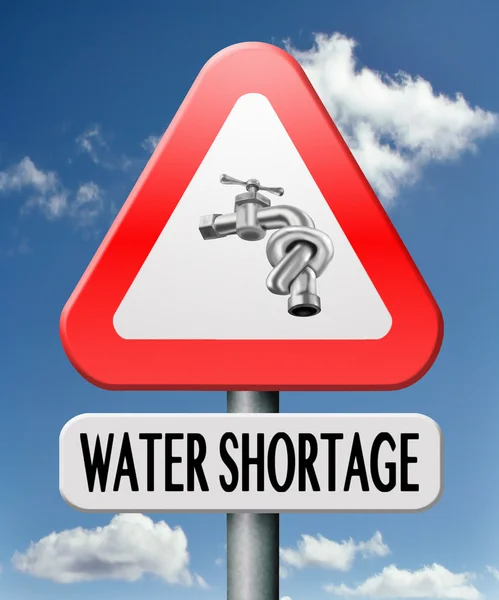 Wasserknappheit — Stockfoto