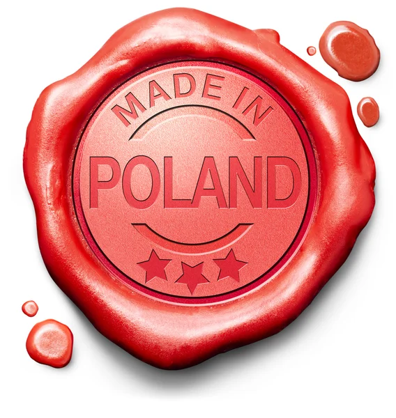 Made in Poland — Stock Photo, Image