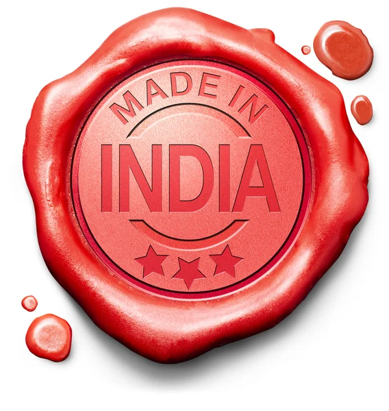 Feito na Índia — Fotografia de Stock