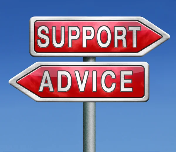 Advice and support — Stock Photo, Image