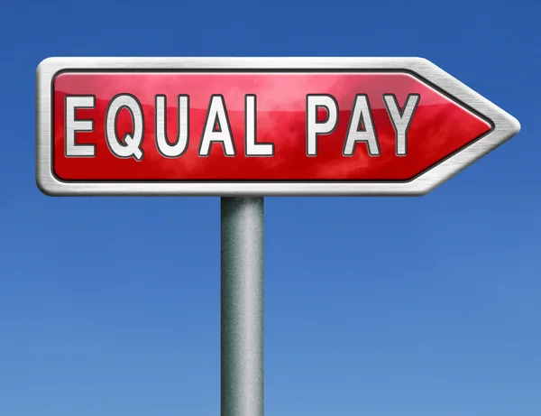 Równego wynagrodzenia — Zdjęcie stockowe