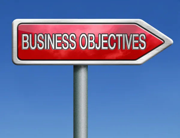 Business objectives — Stock Photo, Image
