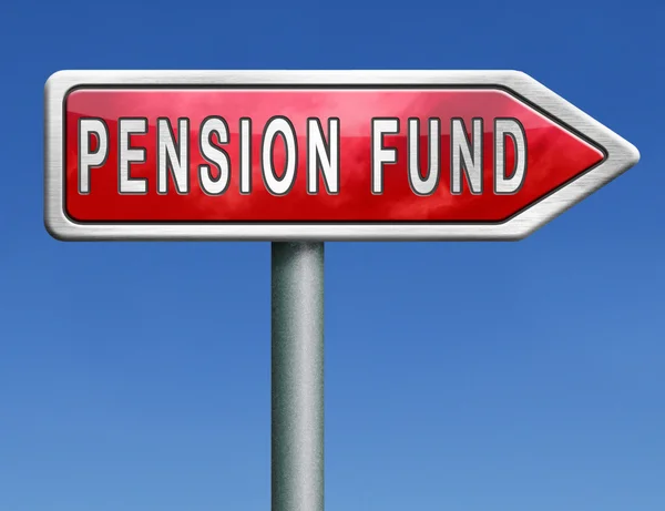 Fondo pensioni — Foto Stock