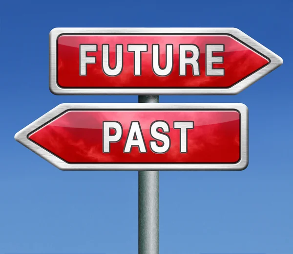 Future or past — Stock Photo, Image