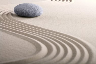 Zen kum taş Bahçe