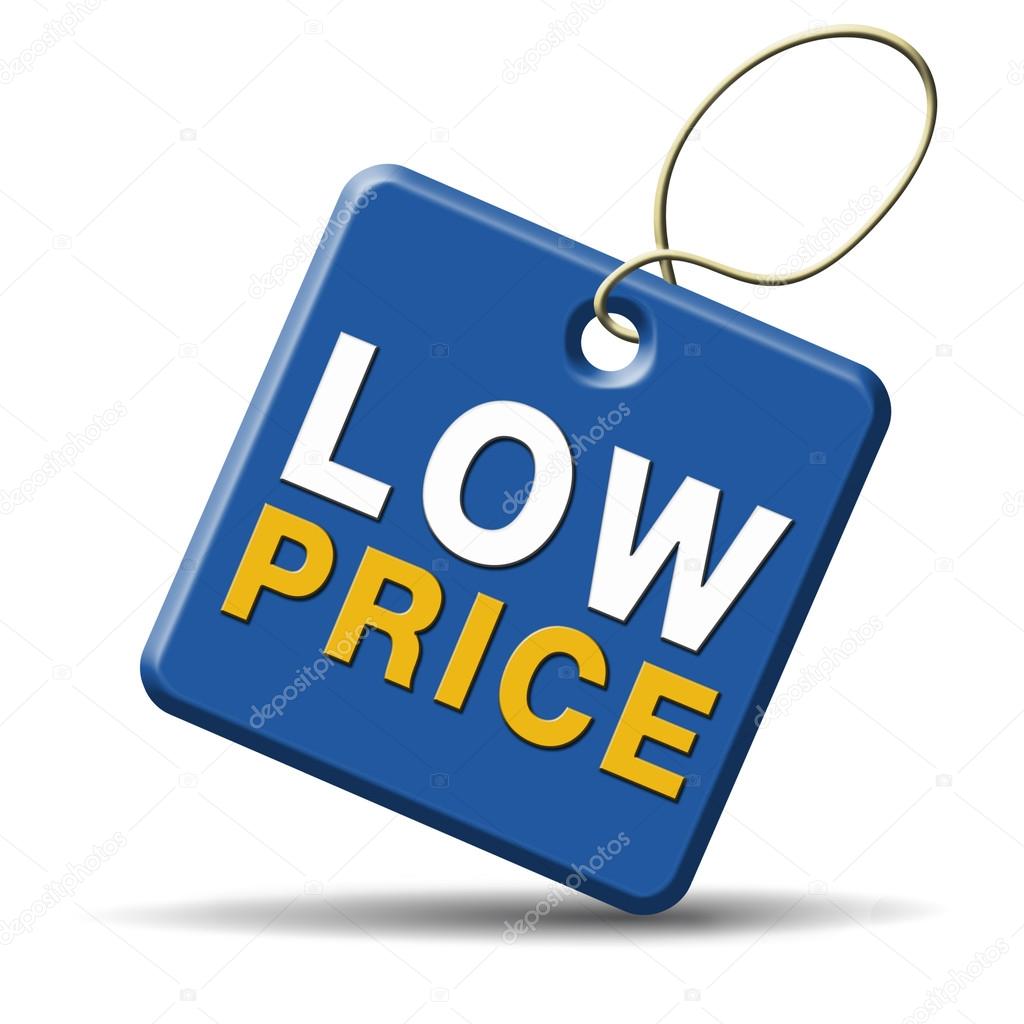 Low price icon Stock Photo by ©kikkerdirk 32899619