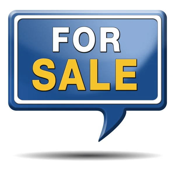 For sale sign — Stock Photo, Image