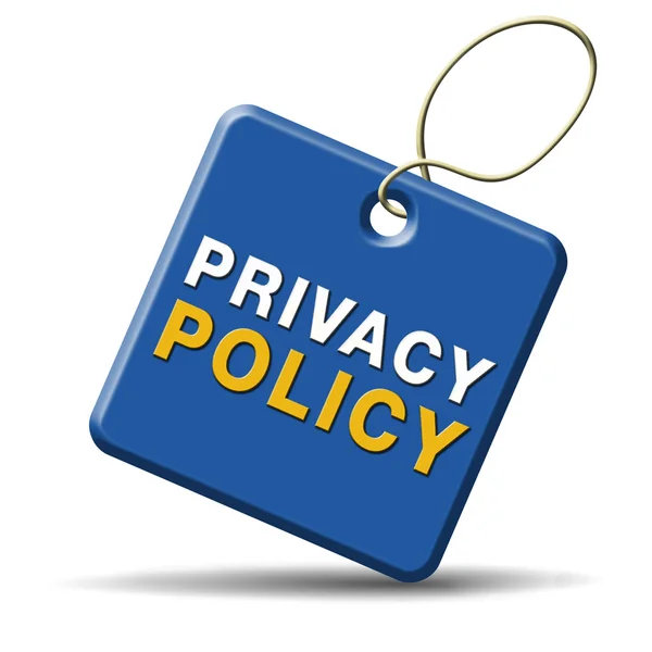 Informativa sulla privacy — Foto Stock