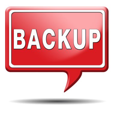 back-uppictogram of teken