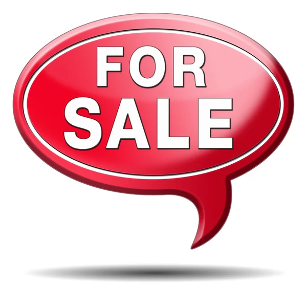 For sale sign — Stock Photo, Image