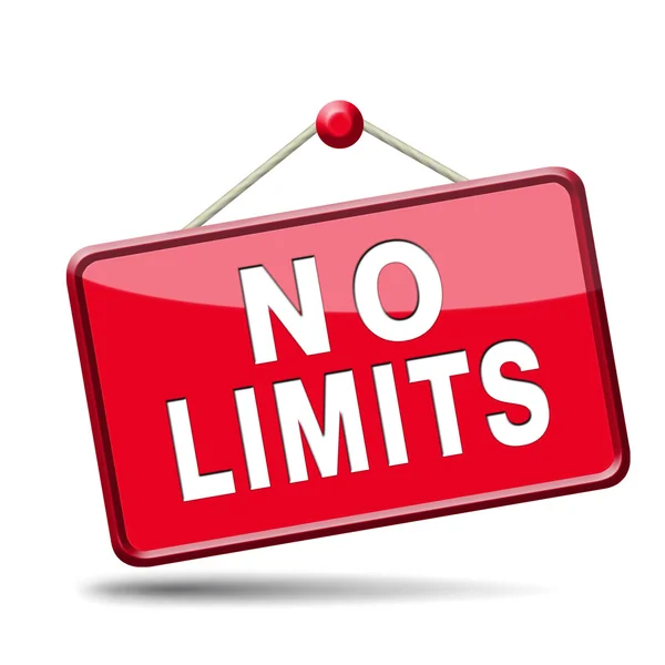No limits — Stock Photo, Image