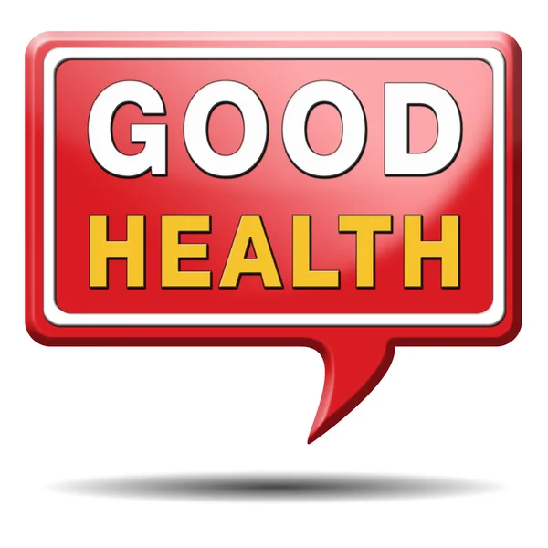 Good health sign — Stock Photo, Image